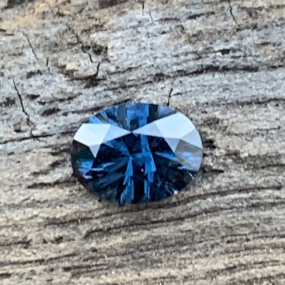 Blue Sapphire Fantasy Cut Oval 0.59 Ct Natural Loose Gemstone For Jewelry Making 💎✨