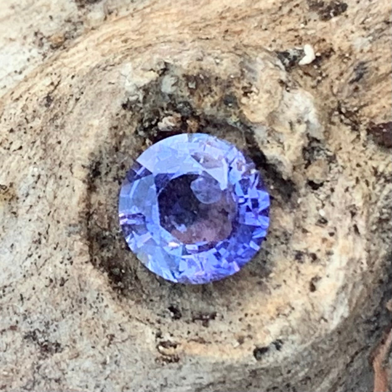 Purple Sapphire 5.2 mm Round 0.73 Ct Heated Only Natural Loose Gemstone For Jewelry Making 💎✨