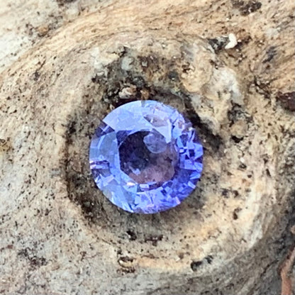 Purple Sapphire 5.2 mm Round 0.73 Ct Heated Only Natural Loose Gemstone For Jewelry Making 💎✨