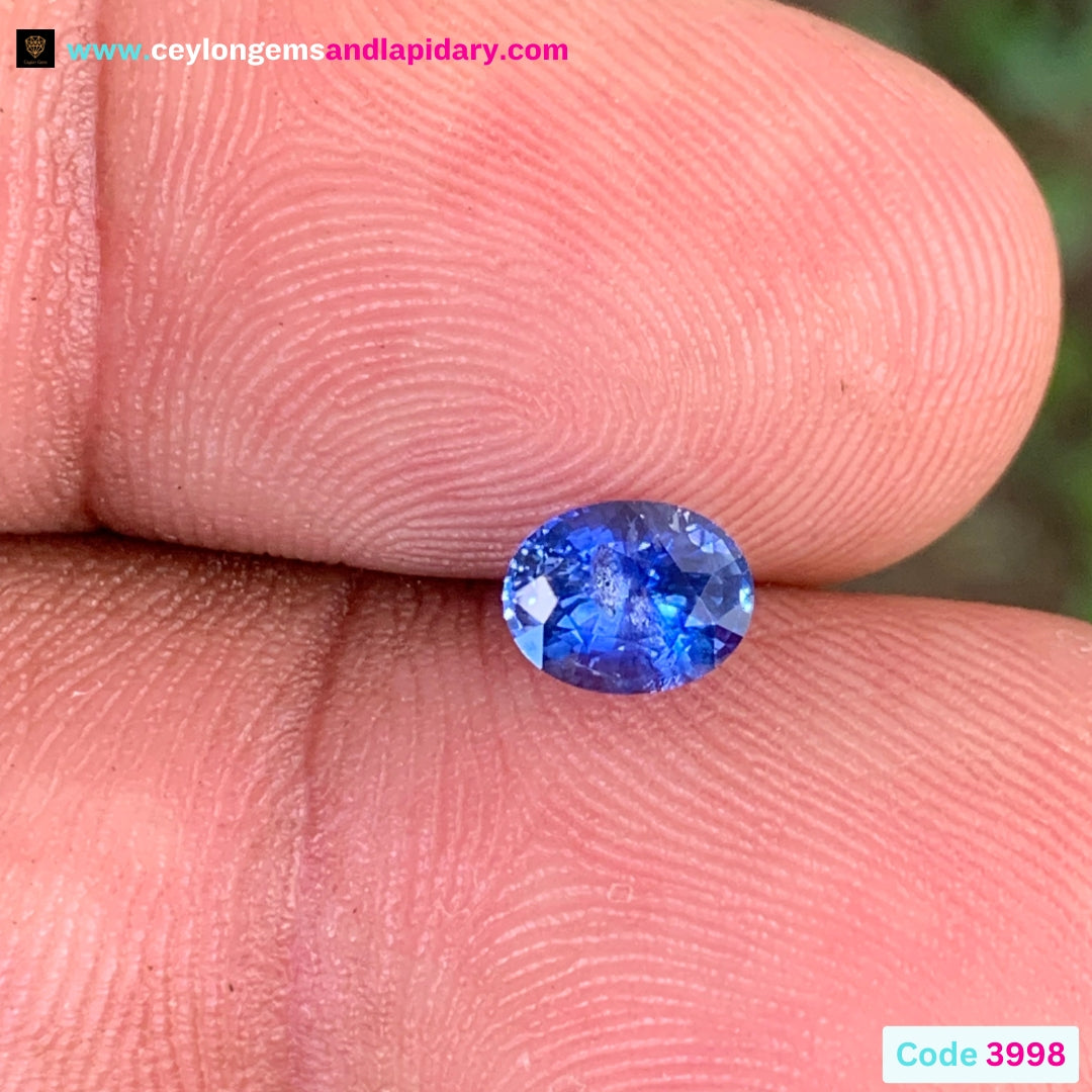 Blue Sapphire Oval 1 Ct Heated Only Natural Loose Gemstone For Jewelry Making 💎✨