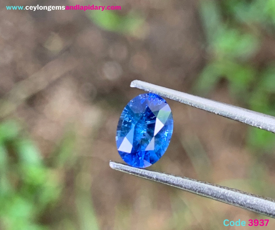 ✨ Blue Sapphire Oval 1.17 Ct Heated Only Natural Loose Gemstone For Jewelry Making 💎