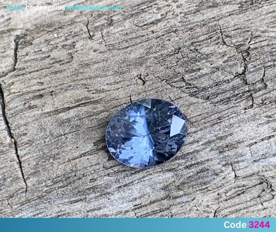 ✨ Bluish Gray Spinel - Oval Cut 2.14 Ct 💎