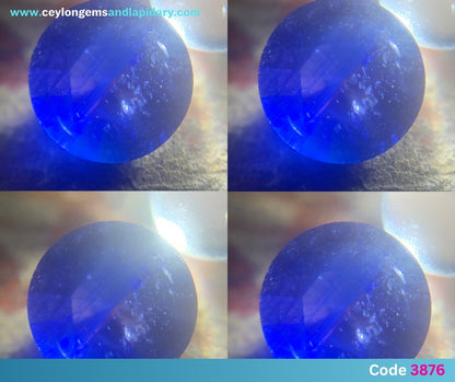 ✨ Blue Sapphire 5.7 mm Round Heated Only 0.69 Ct Natural Loose Gemstone 💎