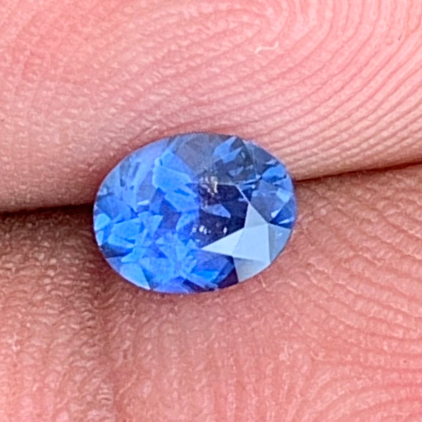 Blue Sapphire Oval 0.80 Ct Natural Heated Only Loose Gemstone from Sri Lanka