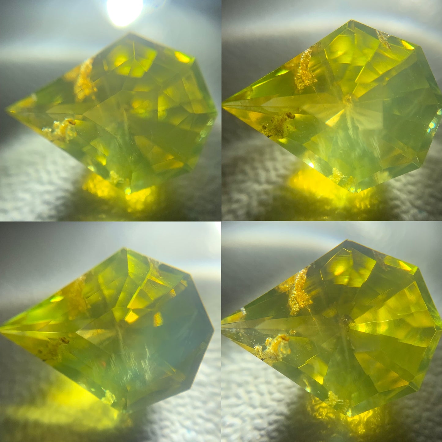 Lime Green Zircon Geometric Shape Shield 3.80 Ct Natural Unheated Loose Gemstone From Sri Lanka