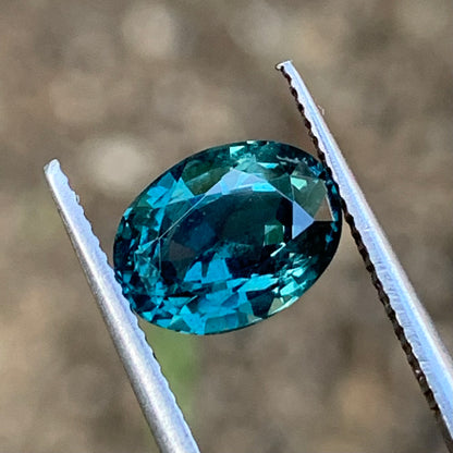 Green Spinel Oval 1.85 Ct Natural Loose Gemstone