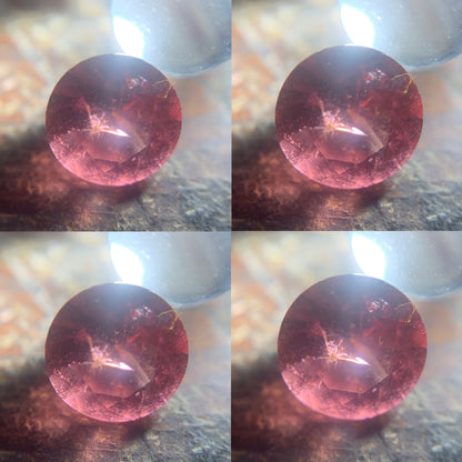 Pink Sapphire Round Cut 4.5 mm / 0.38 Ct Natural Loose Gemstone For Jewelry Making 💎✨