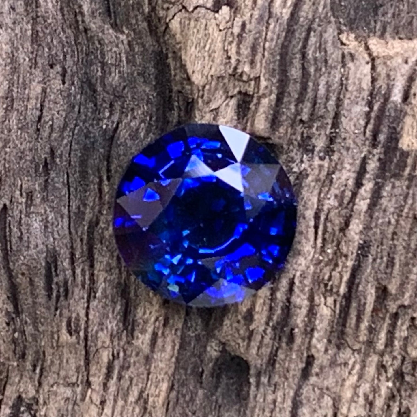 Blue Sapphire 6.5 mm Round Heated Only 1.75 Ct Natural Loose Gemstone for Jewelry Making