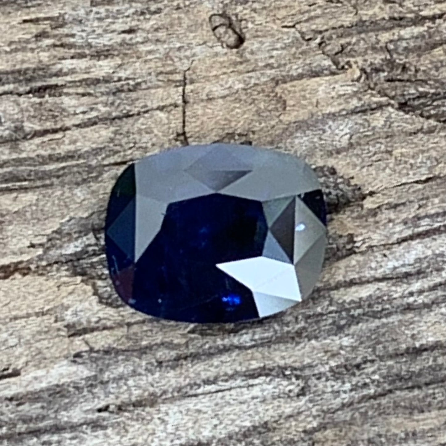 Natural Sapphire Deep Blue Loose Stone 0.95 Ct Rectangular Cushion Included Cheap Gemstone for Jewelry Making
