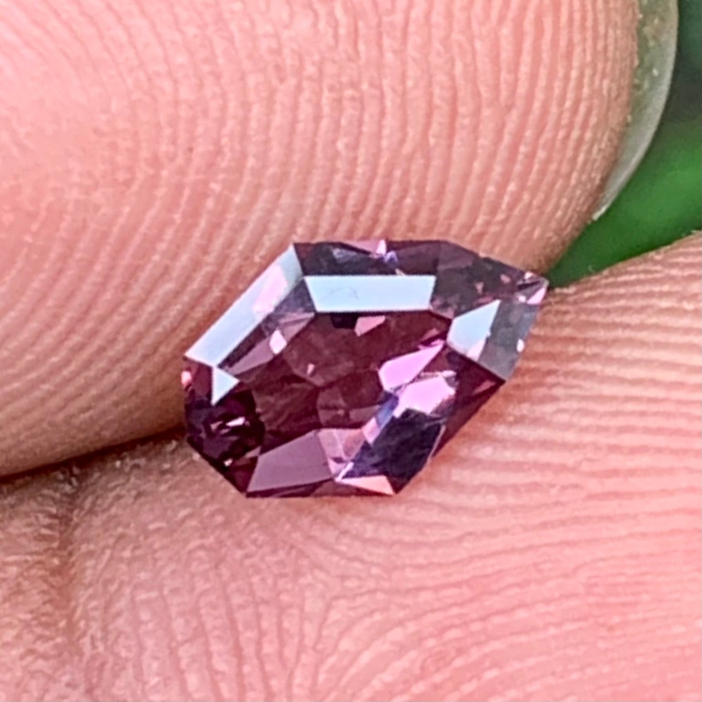 Velvet Spinel Shield 0.96 Ct Natural Loose Gemstone for Jewelry Making