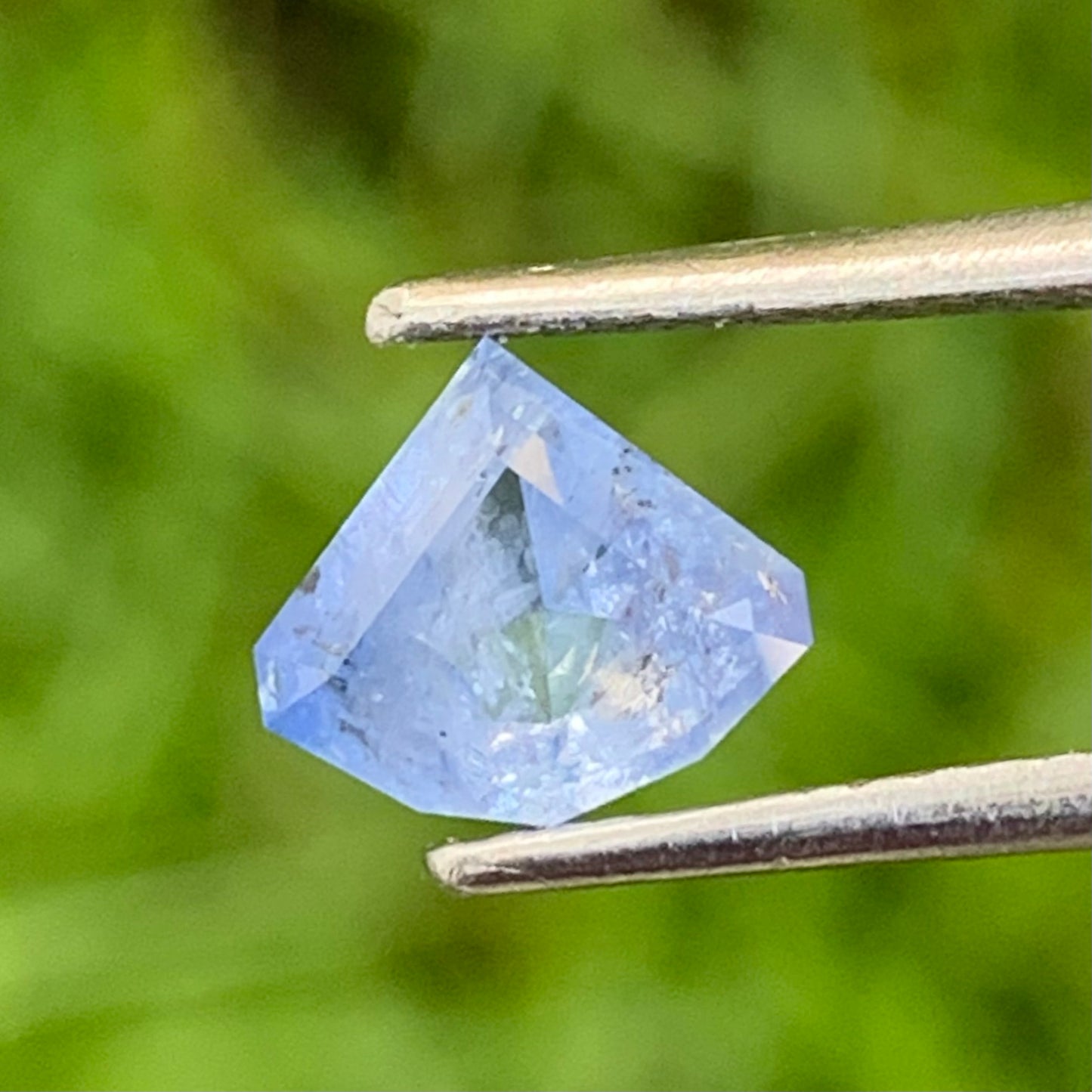 Blue Sapphire Curved Trillion 1.30 Ct Natural Heated Only Loose Gemstone from Sri Lanka