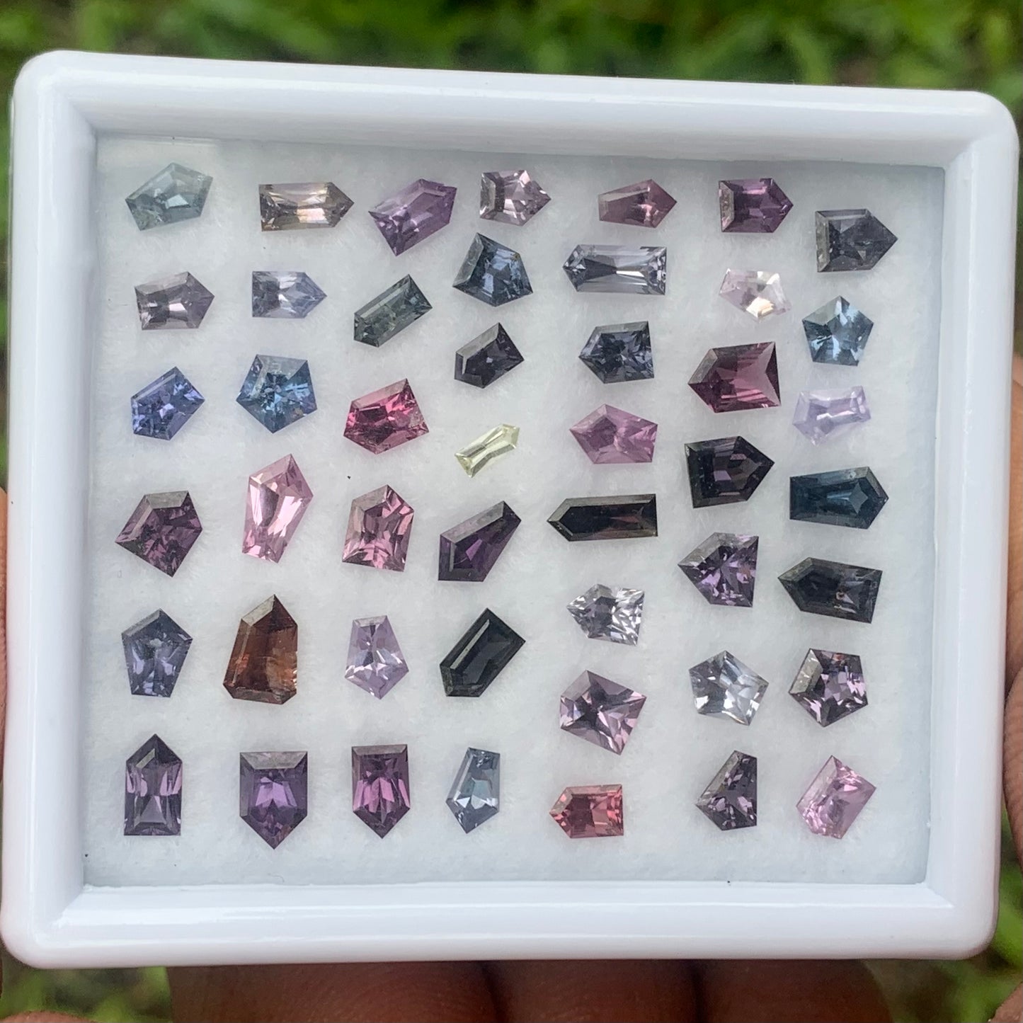 Spinel Bullets Multicolor Natural Loose Gemstone Parcel at Wholesale Price 19.52 Ct / 47 Stones