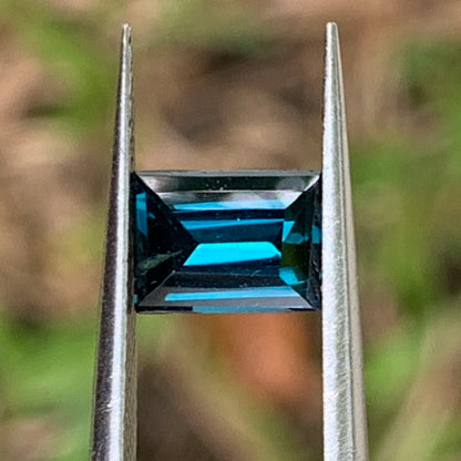 Teal Blue Spinel Baguette 1.08 Ct Loose Gemstone For Contemporary Jewelry 💎✨
