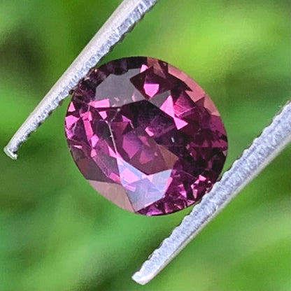 Purplish Pink Spinel Oval 1.55 Ct Natural Loose Gemstone