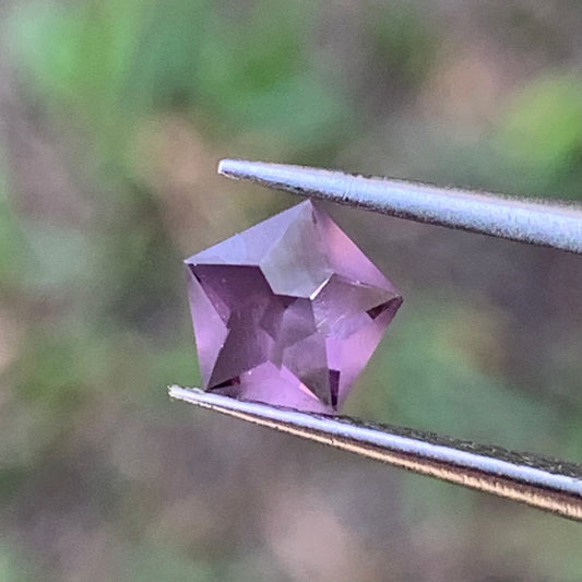 Lavender Spinel Star Cut Pentagon 0.45 Ct Natural Loose Gemstone For Jewelry Making 💎✨