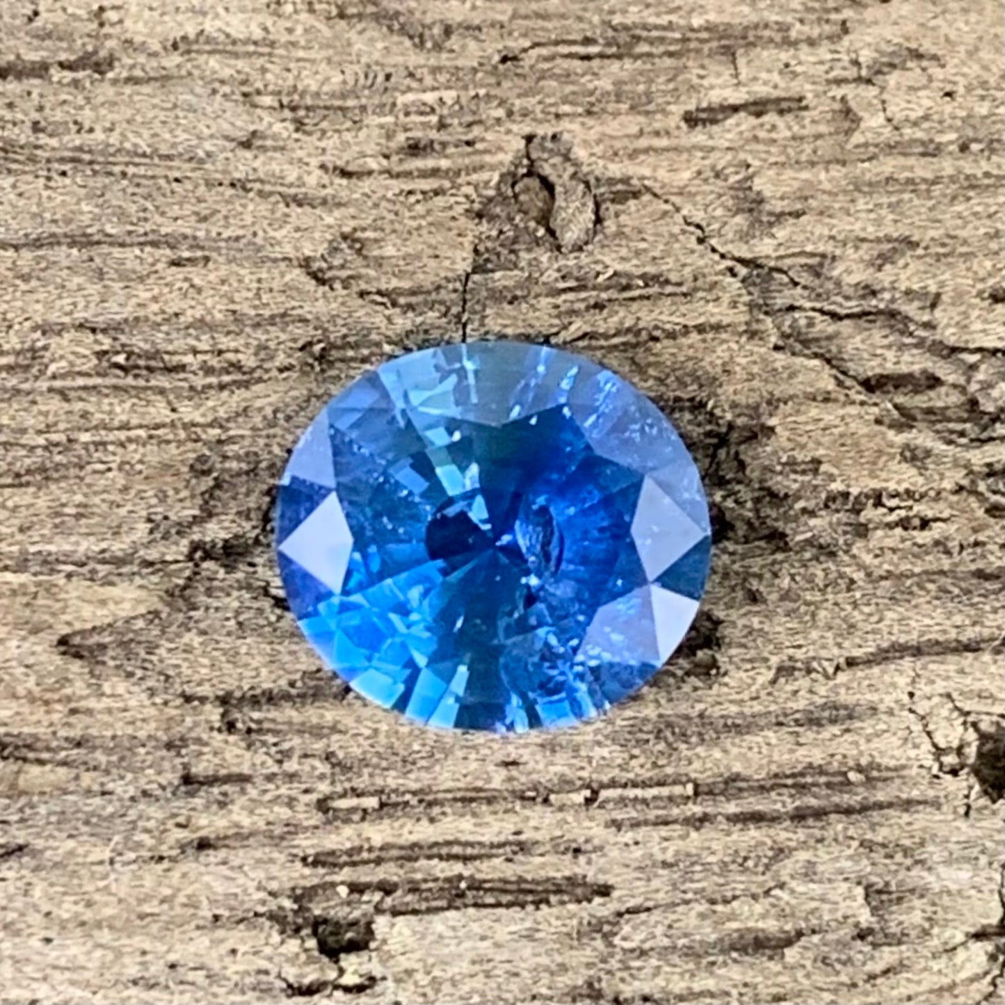 Blue Sapphire Roundish Oval 1.11 Ct Heated Only Natural Loose Gemstone For Jewelry Making