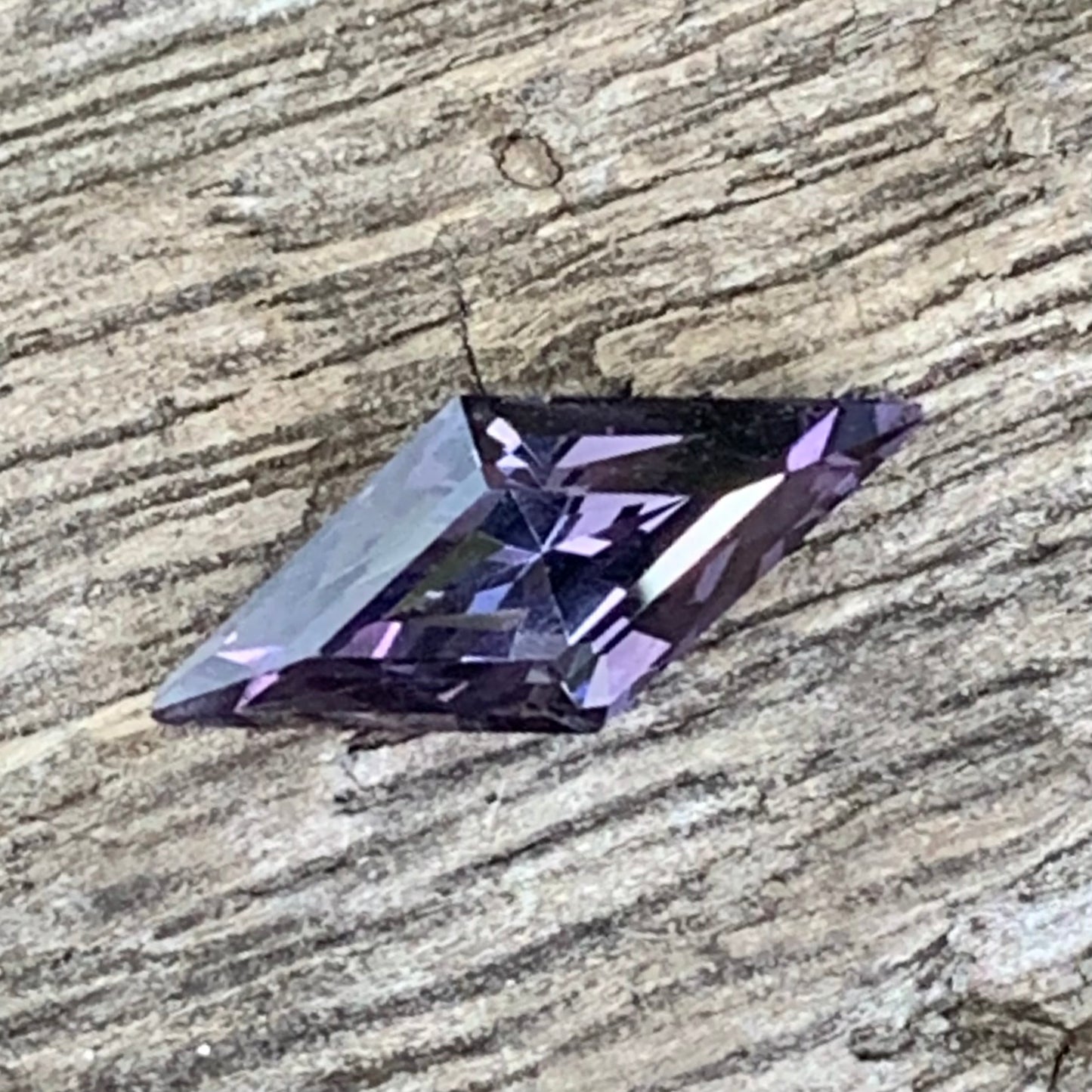 Purple Spinel Lozenge 1.30 Ct Loose Gemstone From Sri Lanka