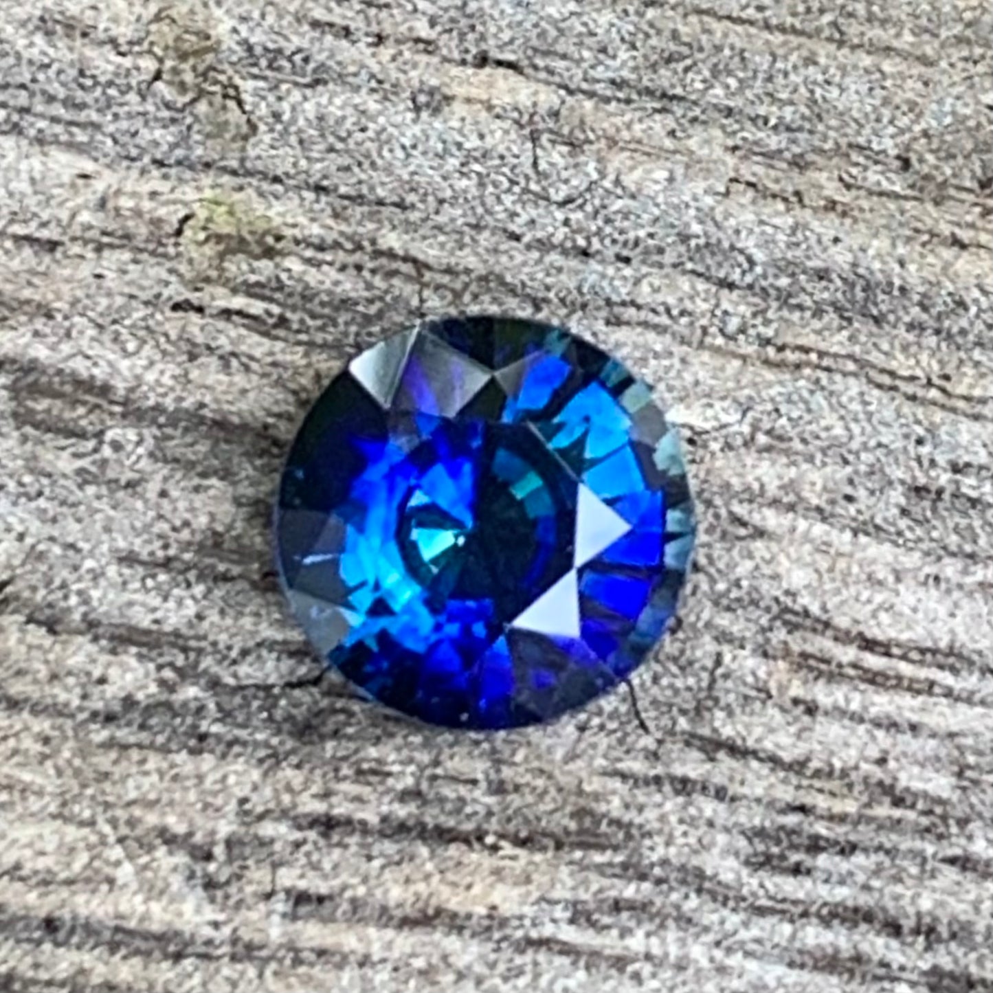 Blue Sapphire 6.5 mm Round Heated Only 1.30 Ct Natural Loose Gemstone for Jewelry Making