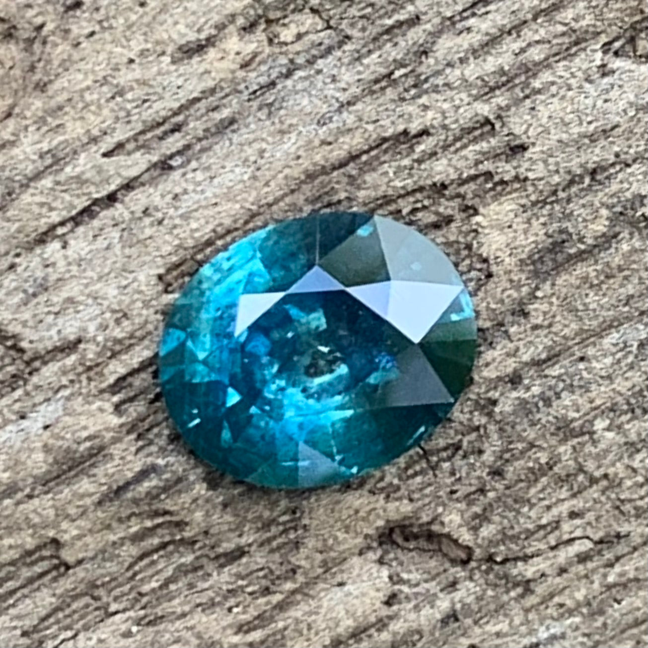 Teal Blue Sapphire Oval 0.98 Ct Natural Loose Gemstone For Jewelry Making 💎✨