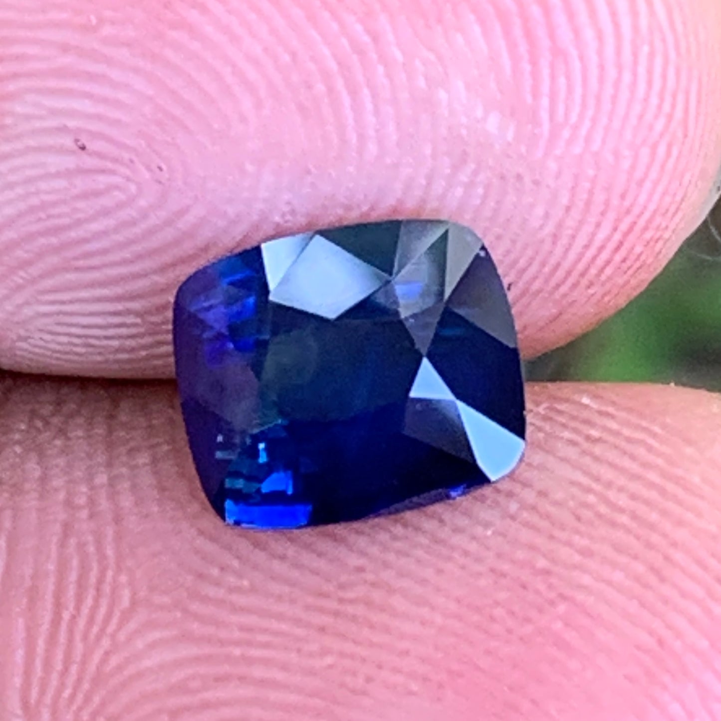 Blue Sapphire Rectangular Cushion Heated Only 2.50 Ct Natural Loose Gemstone for Jewelry Making