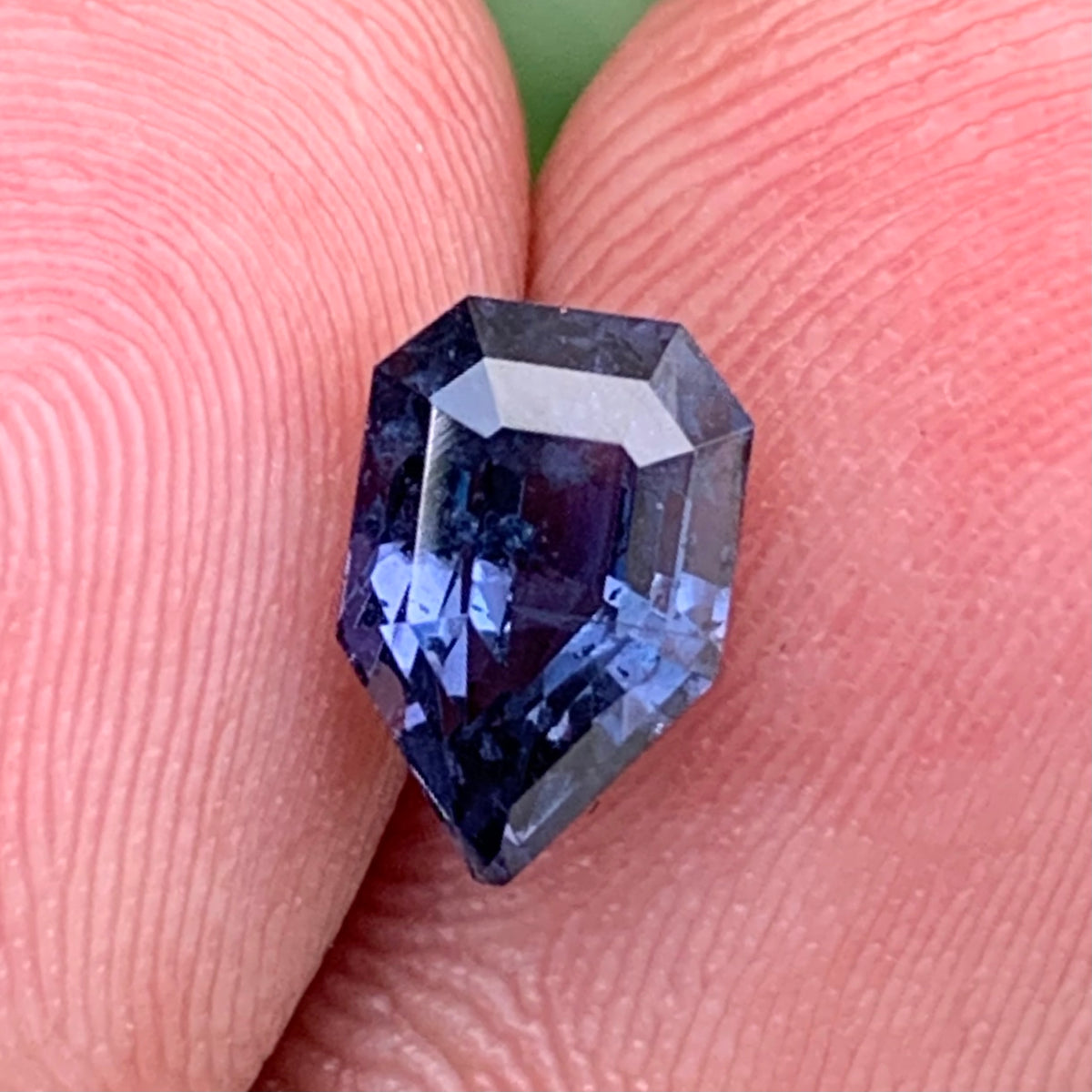 Blue Spinel Geometric Shape Shield 1.50 Ct Natural Loose Gemstone