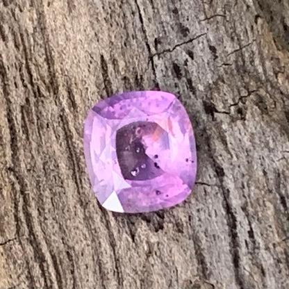 Purple Sapphire Cushion 0.64 Ct Heated Only Natural Loose Gemstone