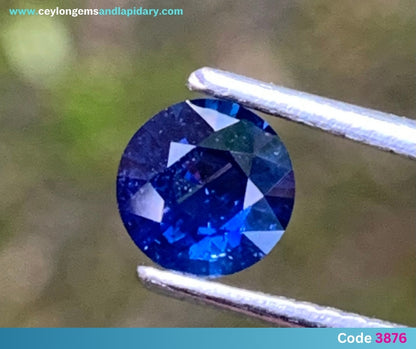 ✨ Blue Sapphire 5.7 mm Round Heated Only 0.69 Ct Natural Loose Gemstone 💎