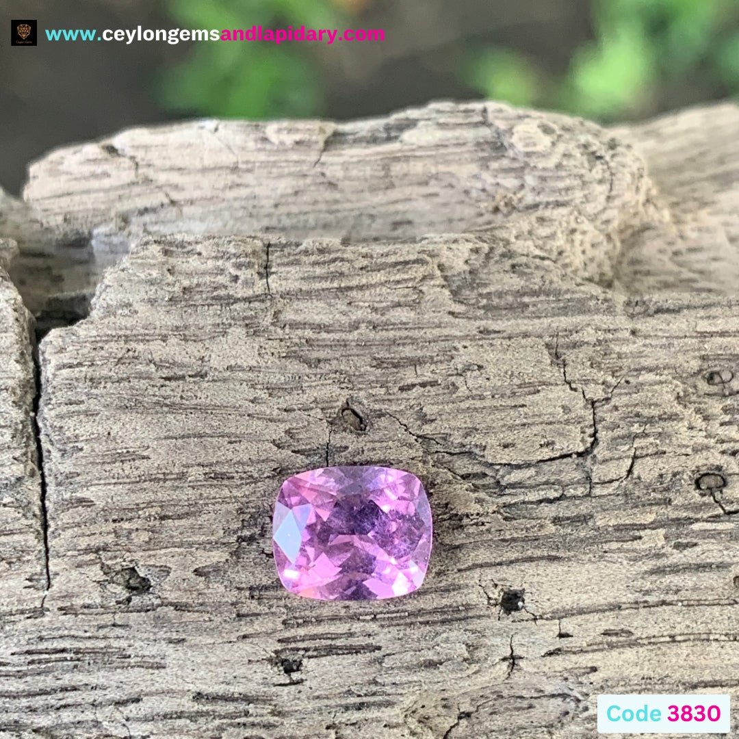 Purplish Pink Spinel Rectangular Cushion 1.25 Ct 💎