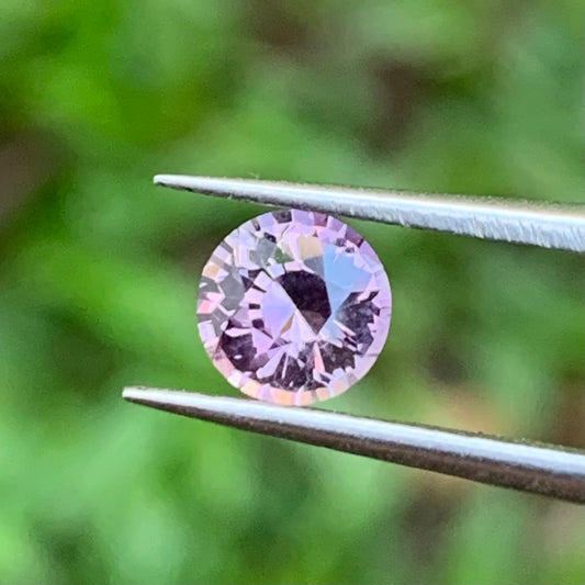 Purple Sapphire 5.2 mm Round 0.71 Ct Heated Only Natural Loose Gemstone For Jewelry Making 💎✨