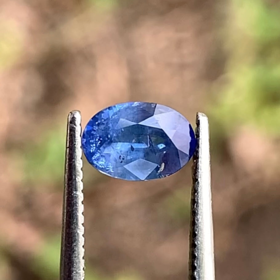Blue Sapphire Oval 0.69 Ct Heated Only Natural Loose Gemstone For Jewelry Making