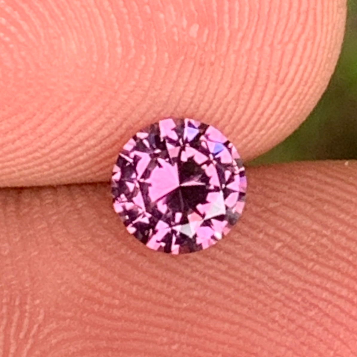 Pink Spinel 5.4 mm Round 0.62 Ct Natural Loose Gemstone