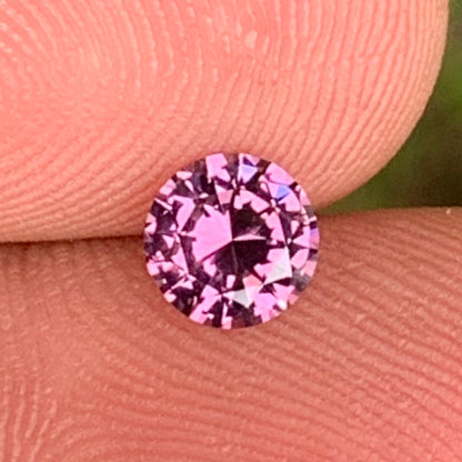 Pink Spinel 5.4 mm Round 0.62 Ct Natural Loose Gemstone