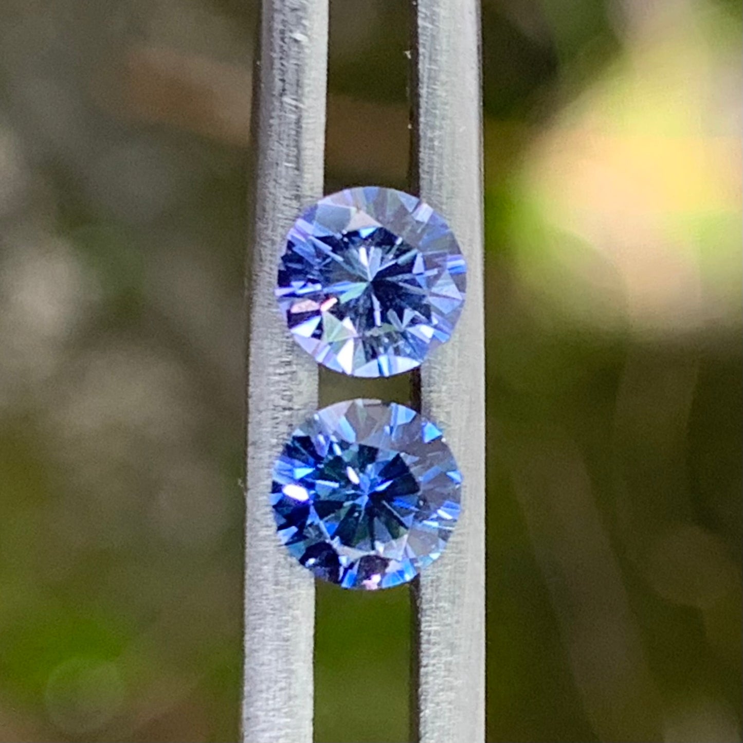Blue Sapphire Round Pair 4.5 mm / 0.80 Ct Heated Only Natural Loose Gemstones for Earrings