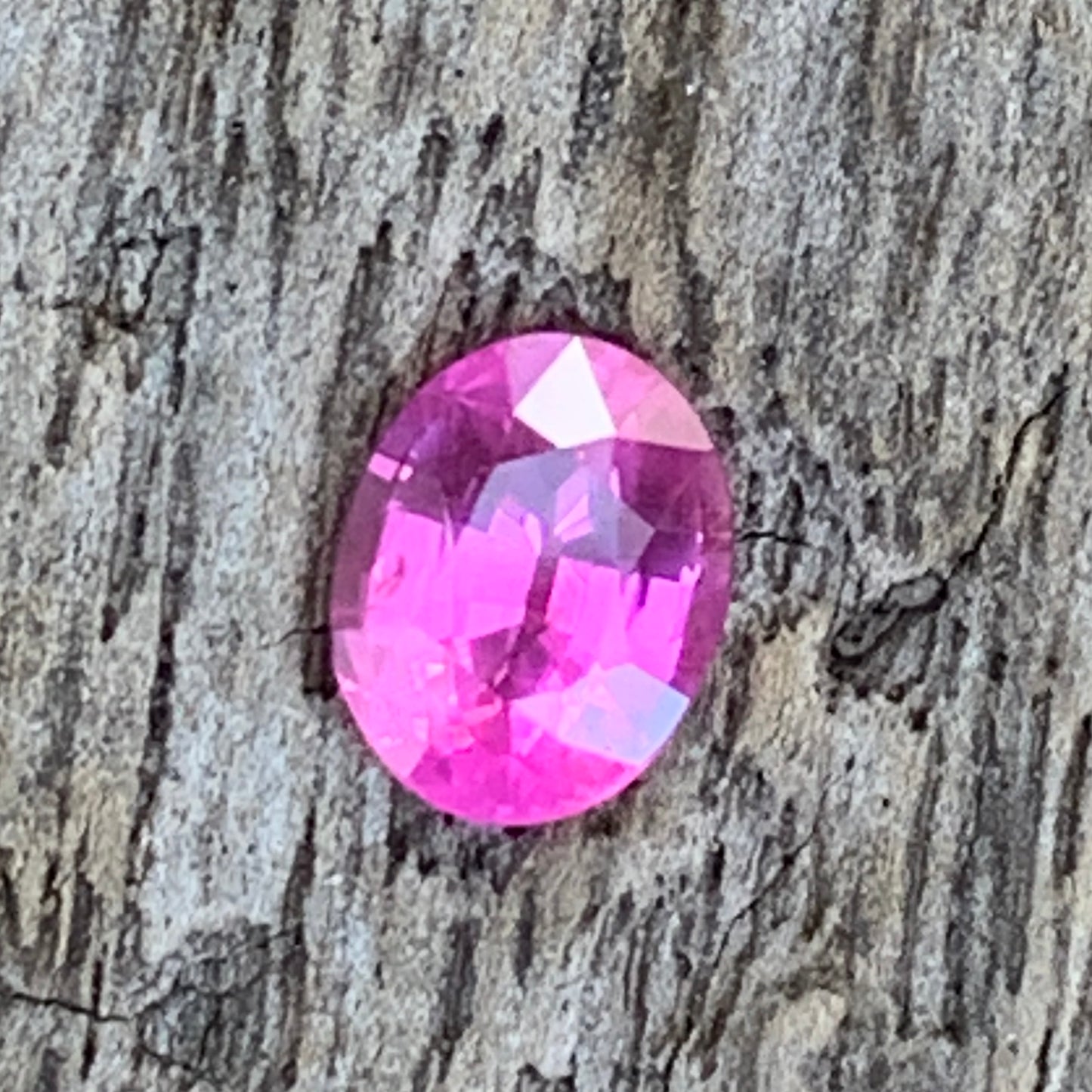 Pink Sapphire Oval Heated Only 1.10 Ct Natural Loose Gemstone for Jewelry Making