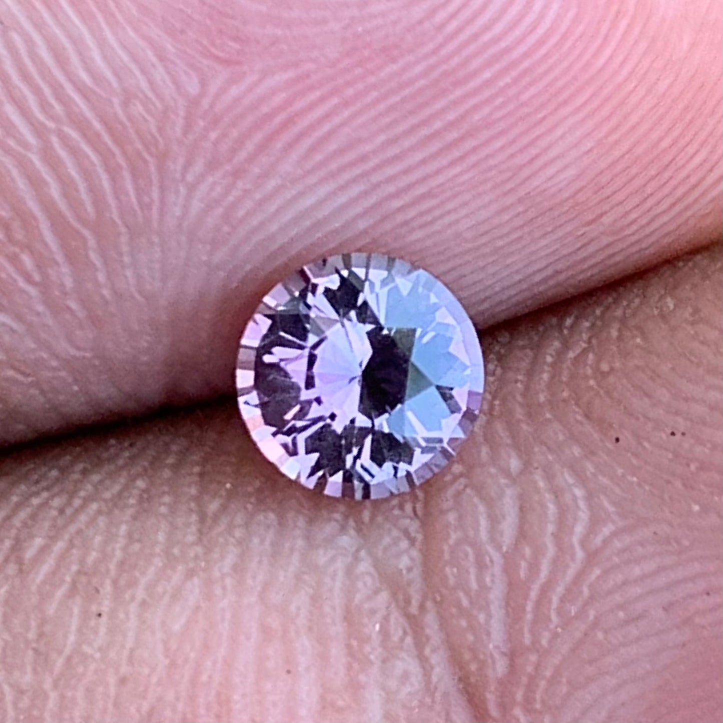 Purple Sapphire 5.2 mm Round 0.71 Ct Heated Only Natural Loose Gemstone For Jewelry Making 💎✨