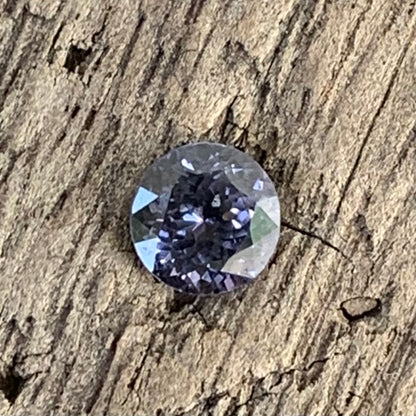 Lavender Spinel Flower Cut Round 4.75 mm / 0.56 Ct Natural Loose Gemstone from Sri Lanka