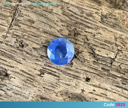 ✨ Blue Sapphire 6.2 mm Round Heated Only 1.03 Ct Natural Loose Gemstone 💎