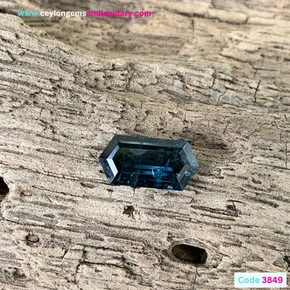 Teal Blue Spinel Elongated Hexagon 1.47 Ct Natural Loose Gemstone from Sri Lanka 💎✨