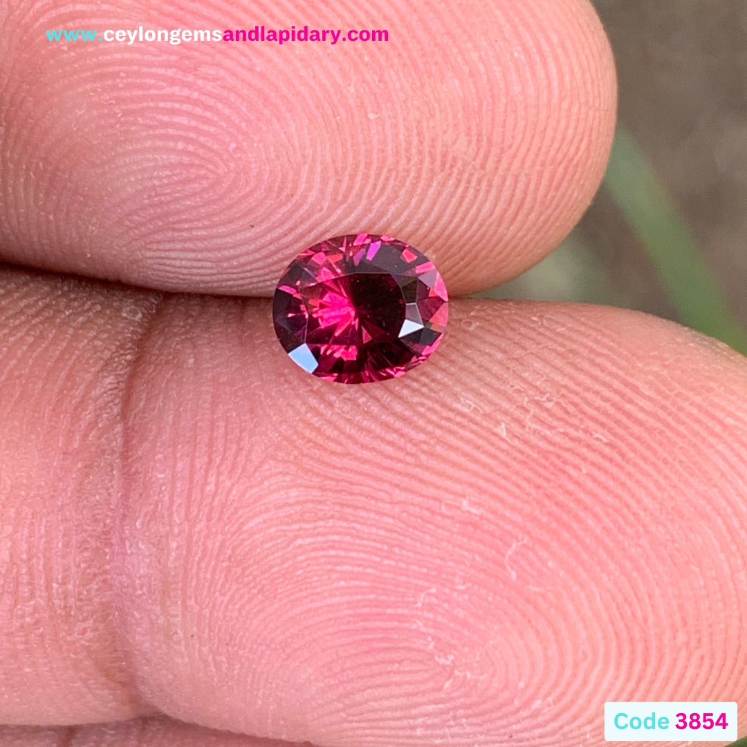Red Garnet Oval 0.93 Ct Natural Loose Gemstone from Sri Lanka 💎✨