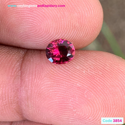 Red Garnet Oval 0.93 Ct Natural Loose Gemstone from Sri Lanka 💎✨