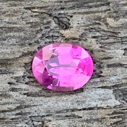 Pink Sapphire Oval Heated Only 1.10 Ct Natural Loose Gemstone for Jewelry Making
