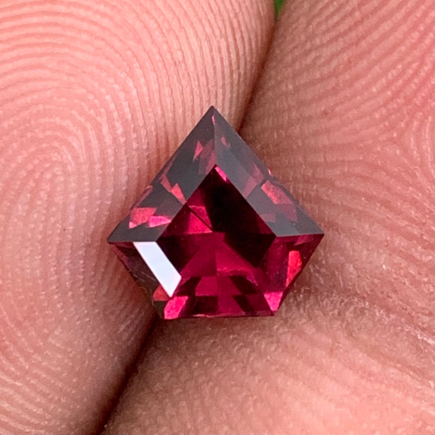 Red Garnet Modified Kite 1.85 Ct Natural Unheated Loose Gemstone from Sri Lanka