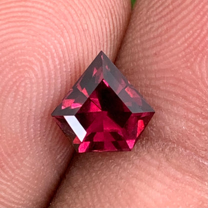 Red Garnet Modified Kite 1.85 Ct Natural Unheated Loose Gemstone from Sri Lanka