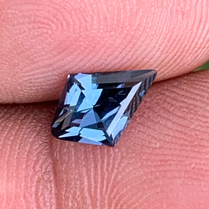 Teal Blue Spinel Kite 1.05 Ct Natural Unheated Loose Gemstone from Sri Lanka