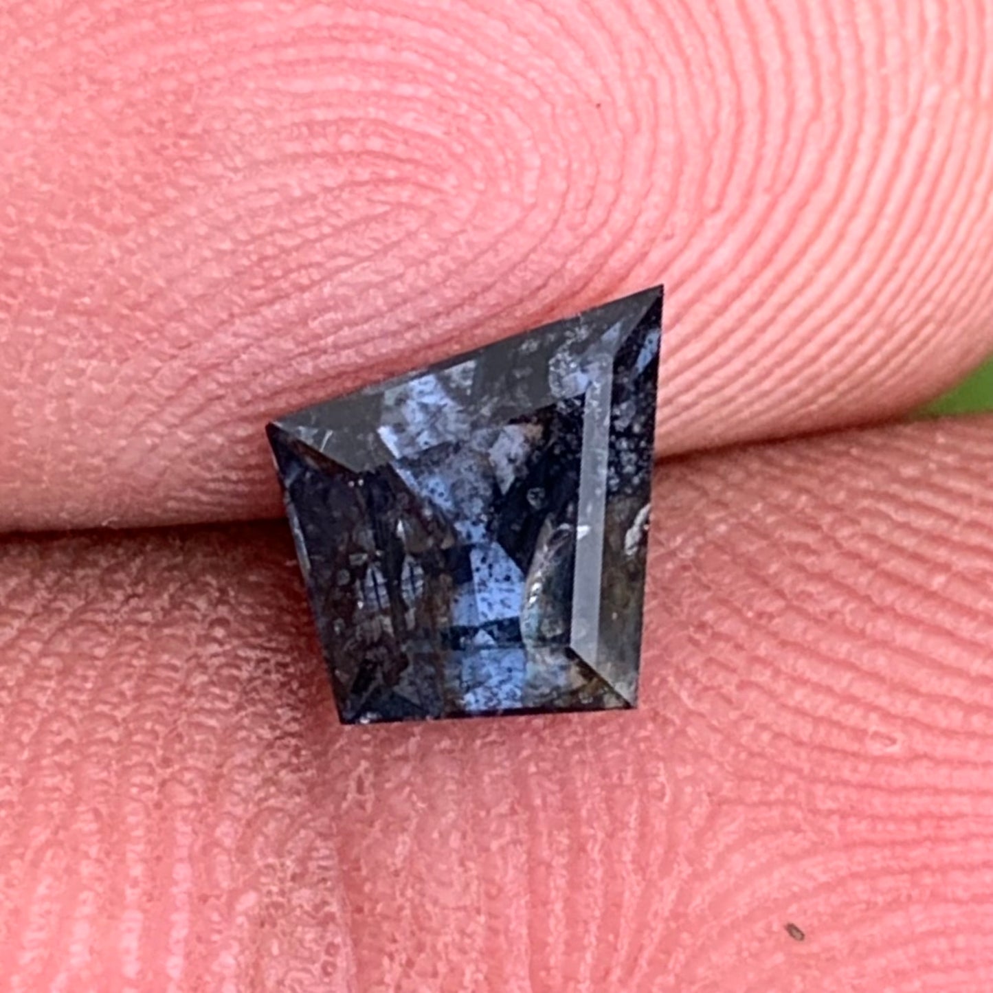Teal Spinel Kite 1.15 Ct Heavily Included Cheap Natural Unheated Loose Gemstone from Sri Lanka
