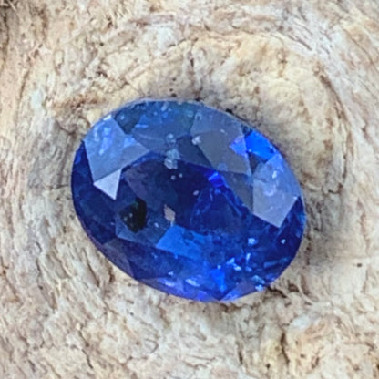 Unheated Blue Sapphire Certified Oval 1.09 Ct Natural Loose Gemstone