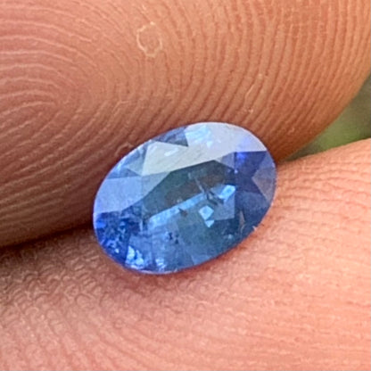 Blue Sapphire Oval 0.69 Ct Heated Only Natural Loose Gemstone For Jewelry Making