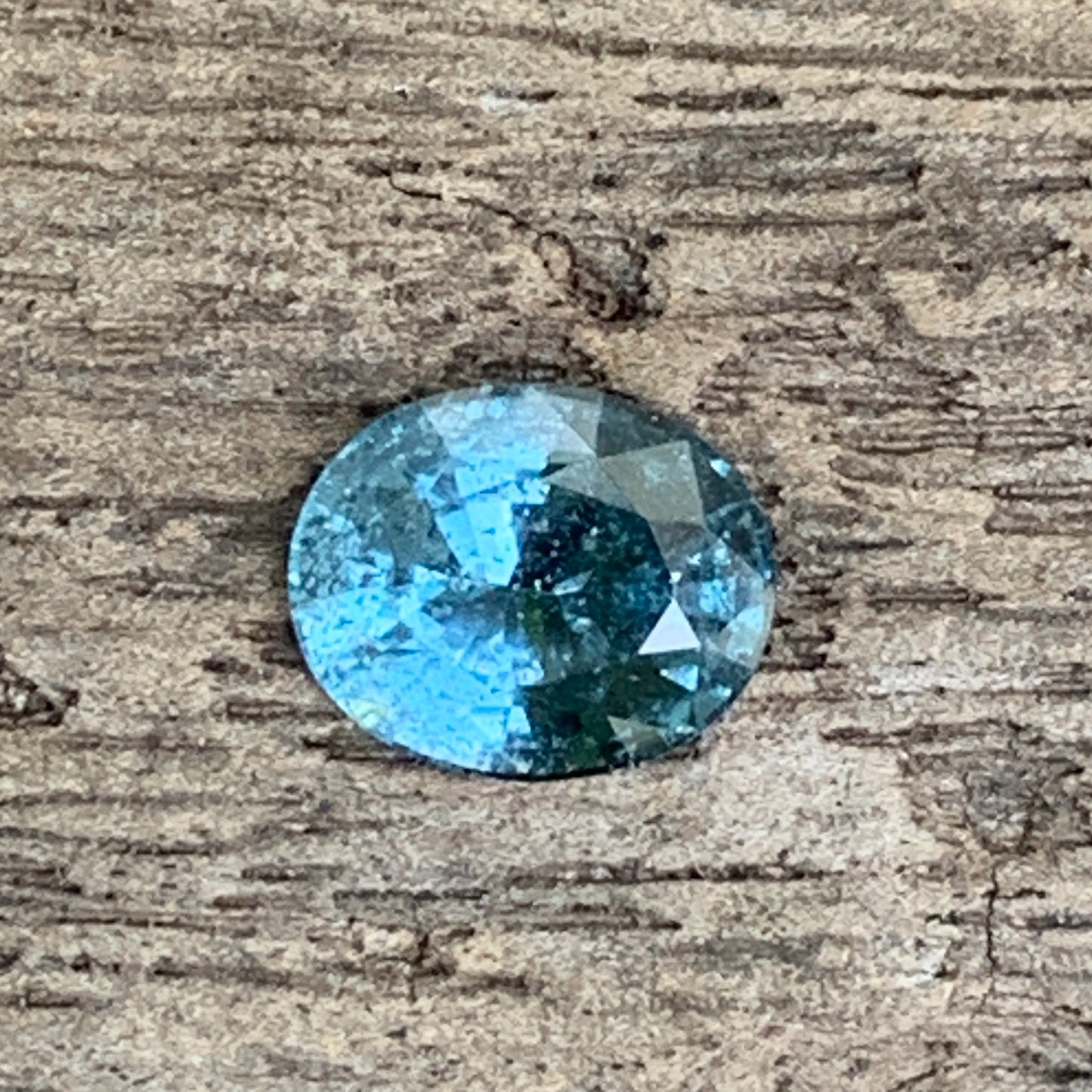 Teal Blue Spinel Oval 1.61 Ct Loose Gemstone For Contemporary Jewelry