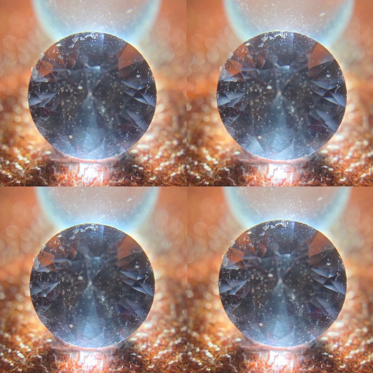 Teal Spinel Round 4.6 mm / 0.4 Ct Brilliant Cut Loose Gemstone For Jewelry Making