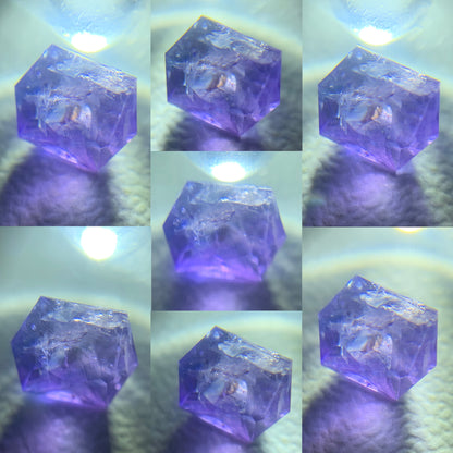 Purplish Blue Sapphire 0.80 Ct  Natural Heated Only Cheap Loose Gemstone from Sri Lanka